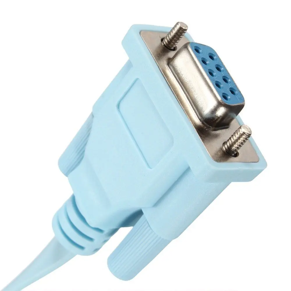 Zeadow 9 Pin DB9 COM Серийный RS232 к RJ45 Cat5 Ethernet LAN консоль кабельная линия переключения для