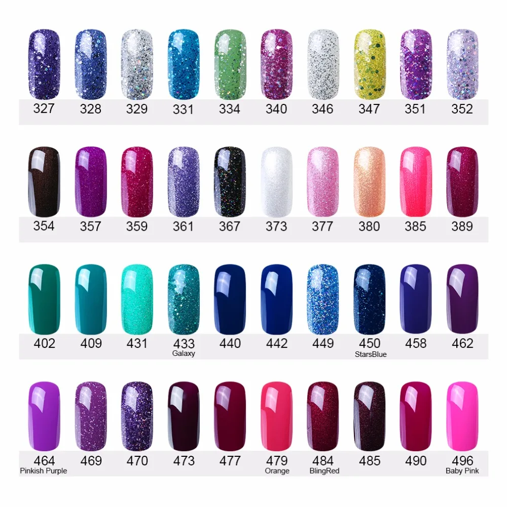 HNM 8 мл чистый цветной Гель-лак для ногтей UV LED Gellak отмачиваемый Vernis Полупостоянный