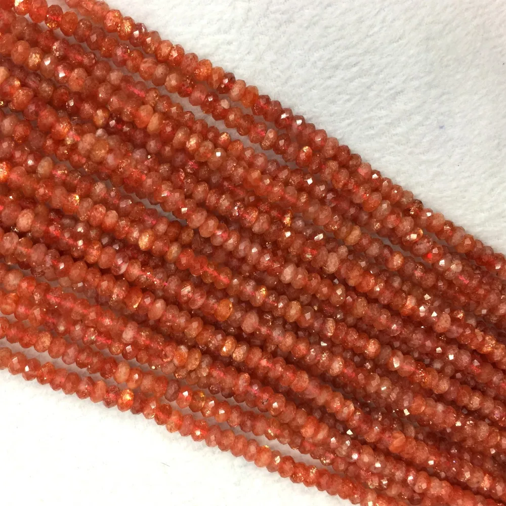Высокое качество натуральный Золотой орнаж олигоклаза Sanidine Sunstone ручная резка