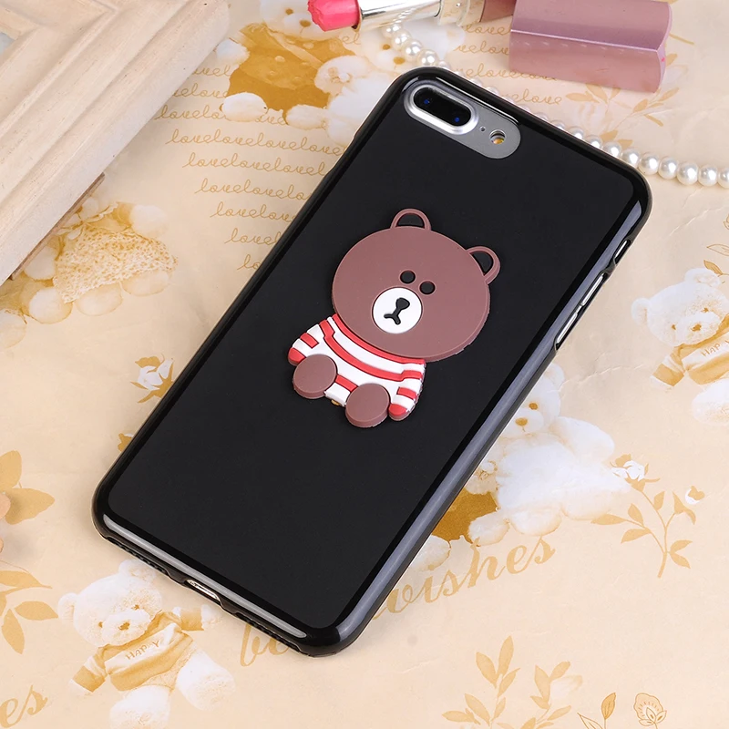 Cute 3D Cartoon Bear Case for Lenovo Vibe B A2016 A1010 A20 A Plus A1010a20 A2016A40 Back Cover High Quality Fashional Soft Capa |
