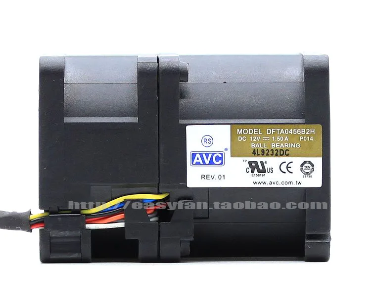 Новый AVC DFTA0456B2H для HP DL120G6/DL120G7/DL160G6/DL165G7 вентилятор охлаждения сервера |
