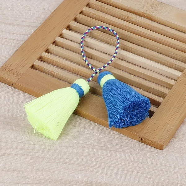 Длинные 27 см тон цвета Мода кисточкой бахрома Шарм Для DIY шитье для занавески одежда брелок для ключей украшение висячая бахрома отделка - Цвет: 04