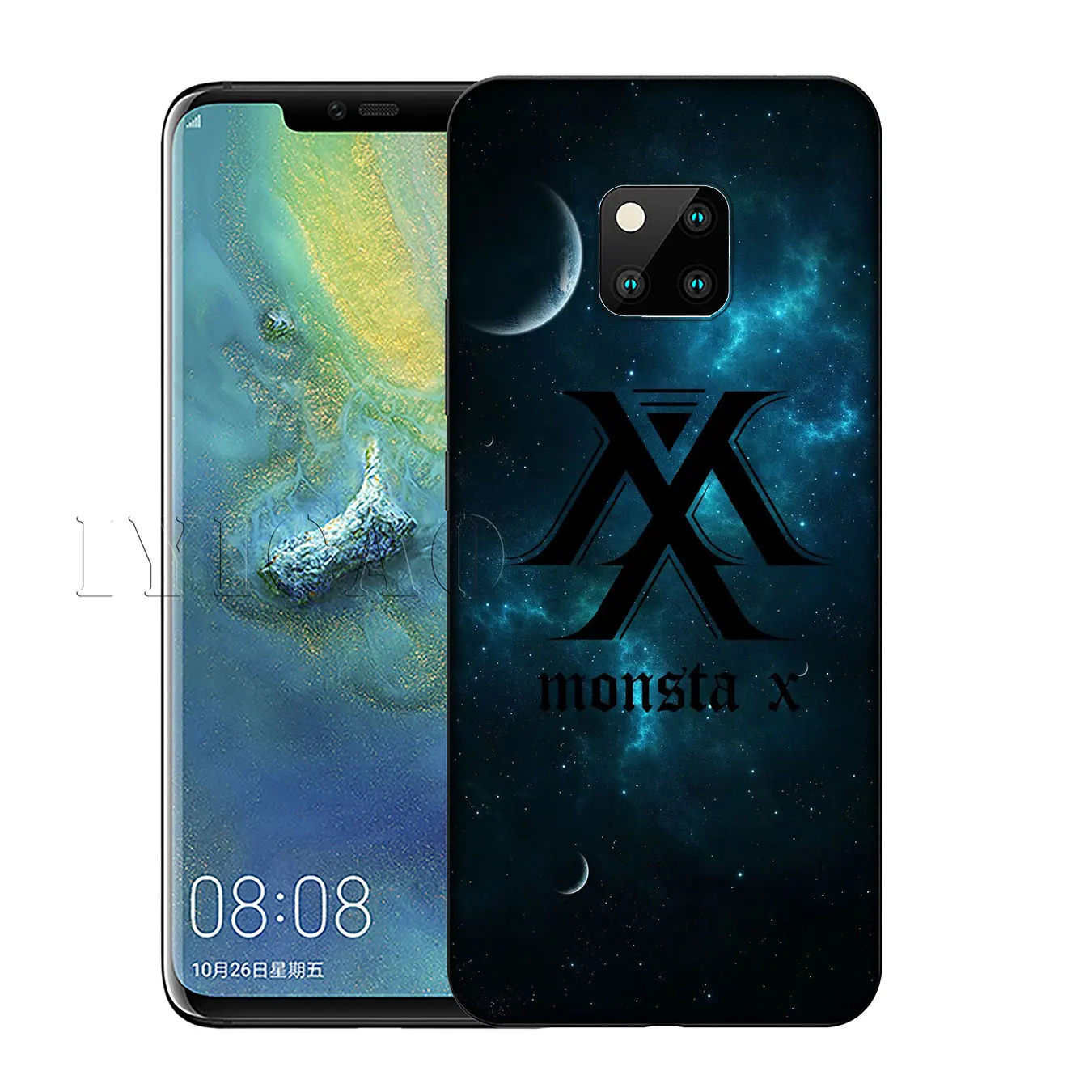 Силиконовый мягкий чехол KPOP Boy Group Monsta X для Huawei Nova Smart 5 5T 5i 4E 4 3i 3 2i 2 Lite Mate 30 20 10 Pro