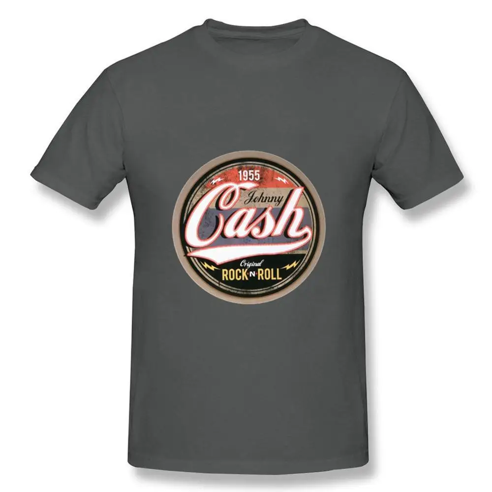 2019 New Arrival Mens t shirts Online Johnny Cash Casual Rock N Roll T Shirt Camisetas Short Sleeve Man's shirt Men For Gift | Мужская