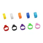 200 шт., зажимы для голубей, птицы, голубь, птица, птенцы, утка, попугаи, кольца, принадлежности для голубей, внутренний диаметр 8 мм, ширина 5 мм