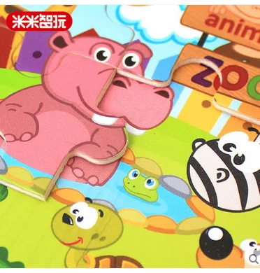 Детские развивающие Игрушки для раннего возраста игрушка-головоломка