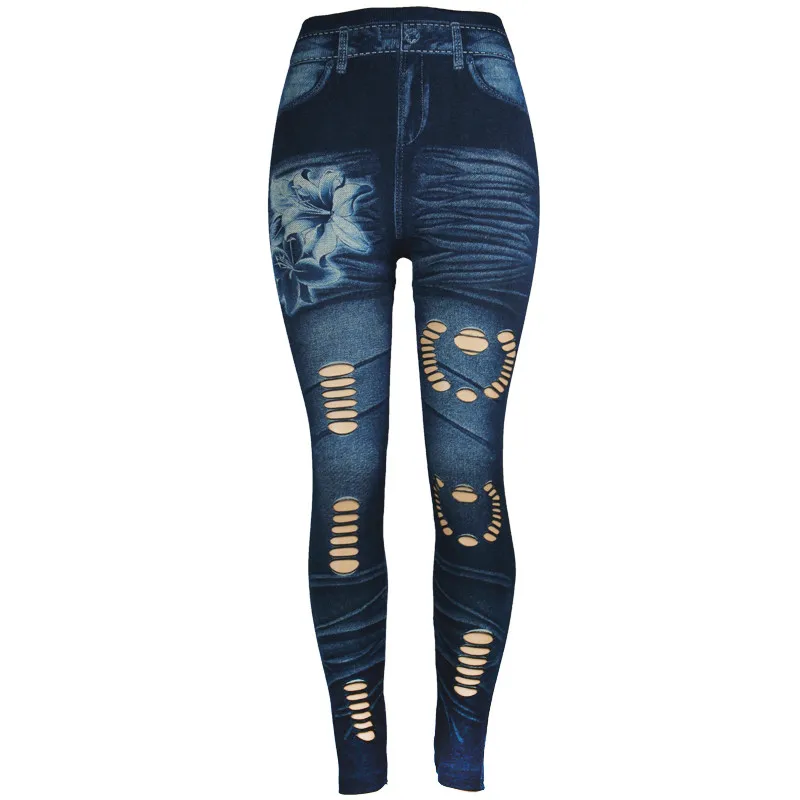 Женские джинсы-карандаш с завышенной талией карманами | Женская одежда