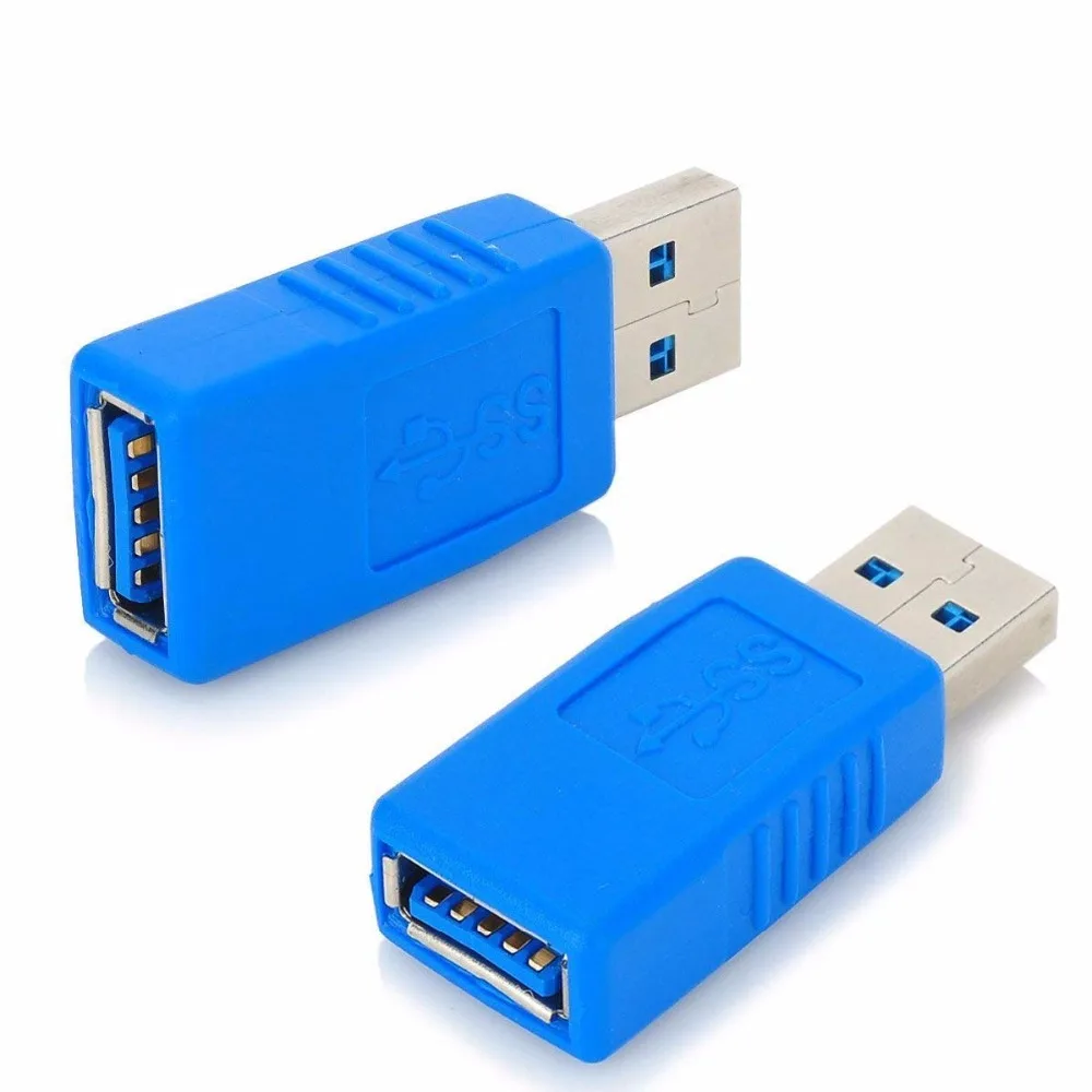 

2 шт./лот Высокоскоростной Переходник USB 3,0 «Папа-мама» Тип A