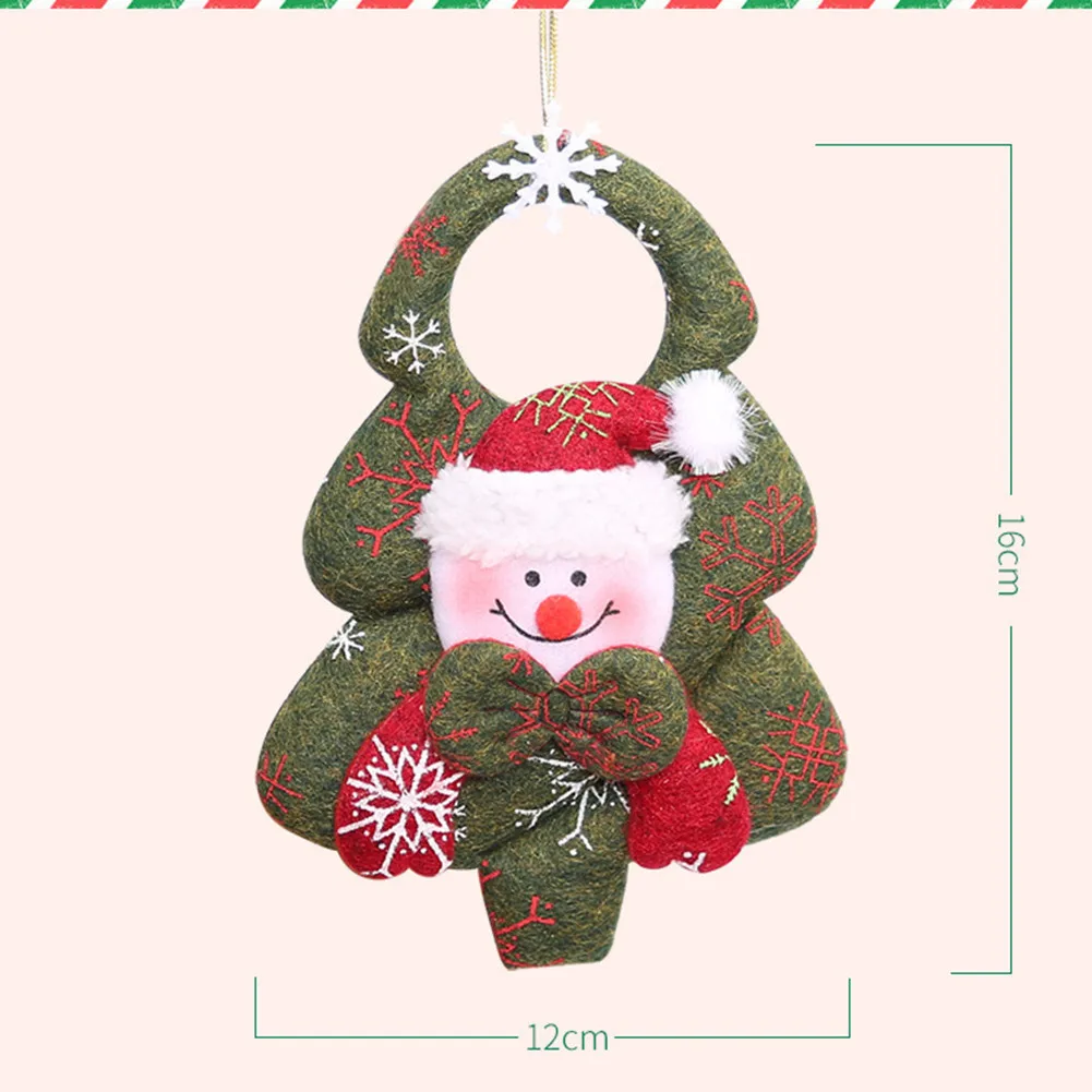 Navidad подвеска с Санта-Клаусом Рождественские украшения праздничные вечерние украшения для дома Рождественский Декор новые подарки для детей