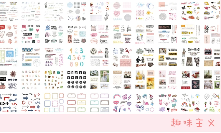 50 шт./упак. канцелярские наклейки из исинской глины для украшения DIY альбом дневник планировщик для скрапбукинга наклейки пуля журнал стикеров