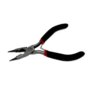 Плоскогубцы для бусин и бисероплетения, инструмент для рукоделия, плоскогубцы для круглых игл, 13 см, ювелирные изделия ручной работы, инструмент для обжима бисероплетения