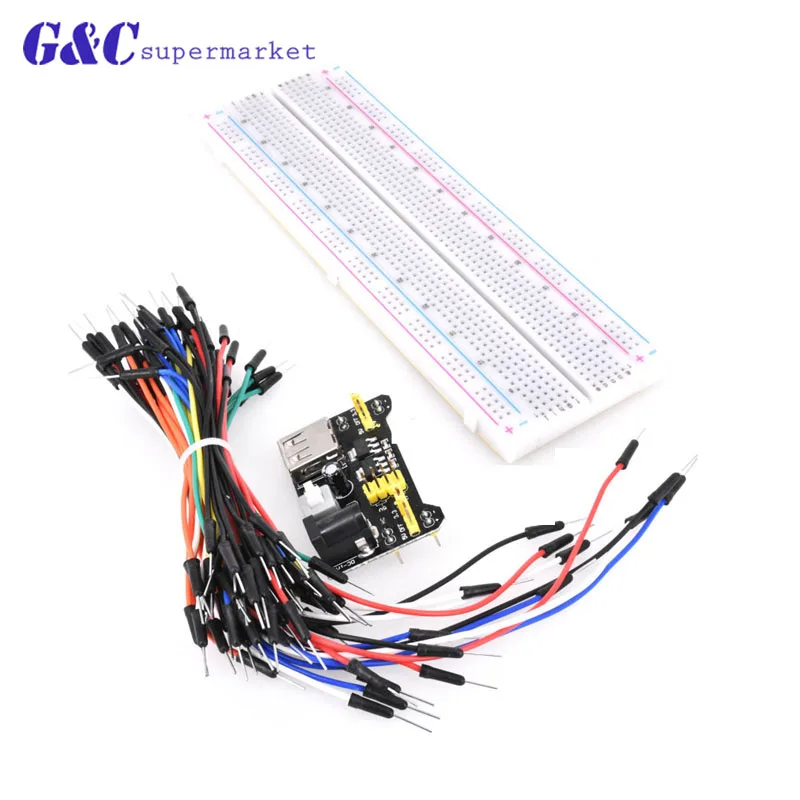 MB 102 MB102 Макет силовой модуль + 400/830 точек прототип хлебопечки для arduino комплект 65