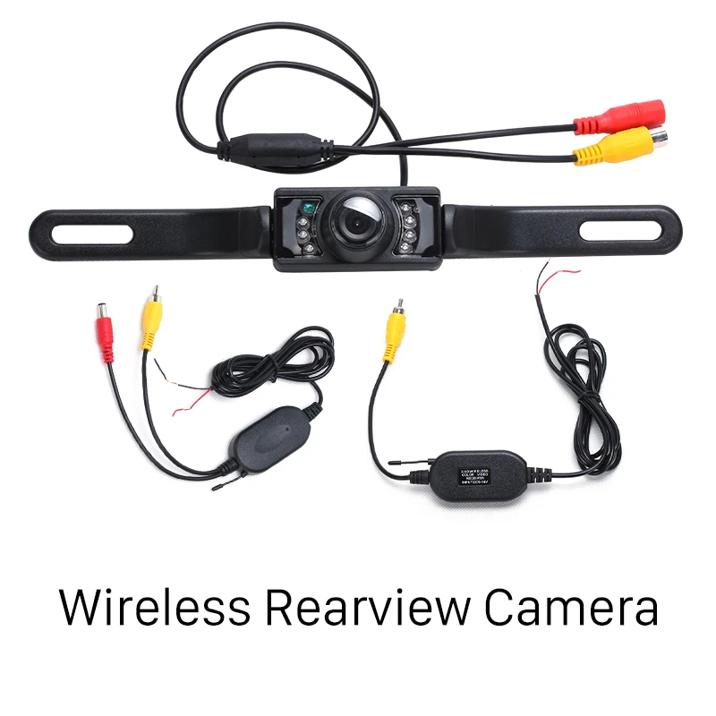 wireless camera Seicane, универсальная беспроводная автомобильная камера заднего вида, лучшая, 2,4G, водонепроницаемая, ночное видение, камера заднего вида, резервная, парковочная - Название цвета: wireless camera