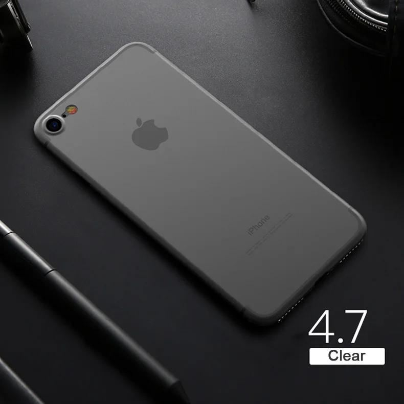 ITEUU 7 8 Plus ультратонкий ПП матовый чехол для iphone 7 8 Plus мягкая гибкая задняя крышка оболочка для iphone 7 8 PLUS