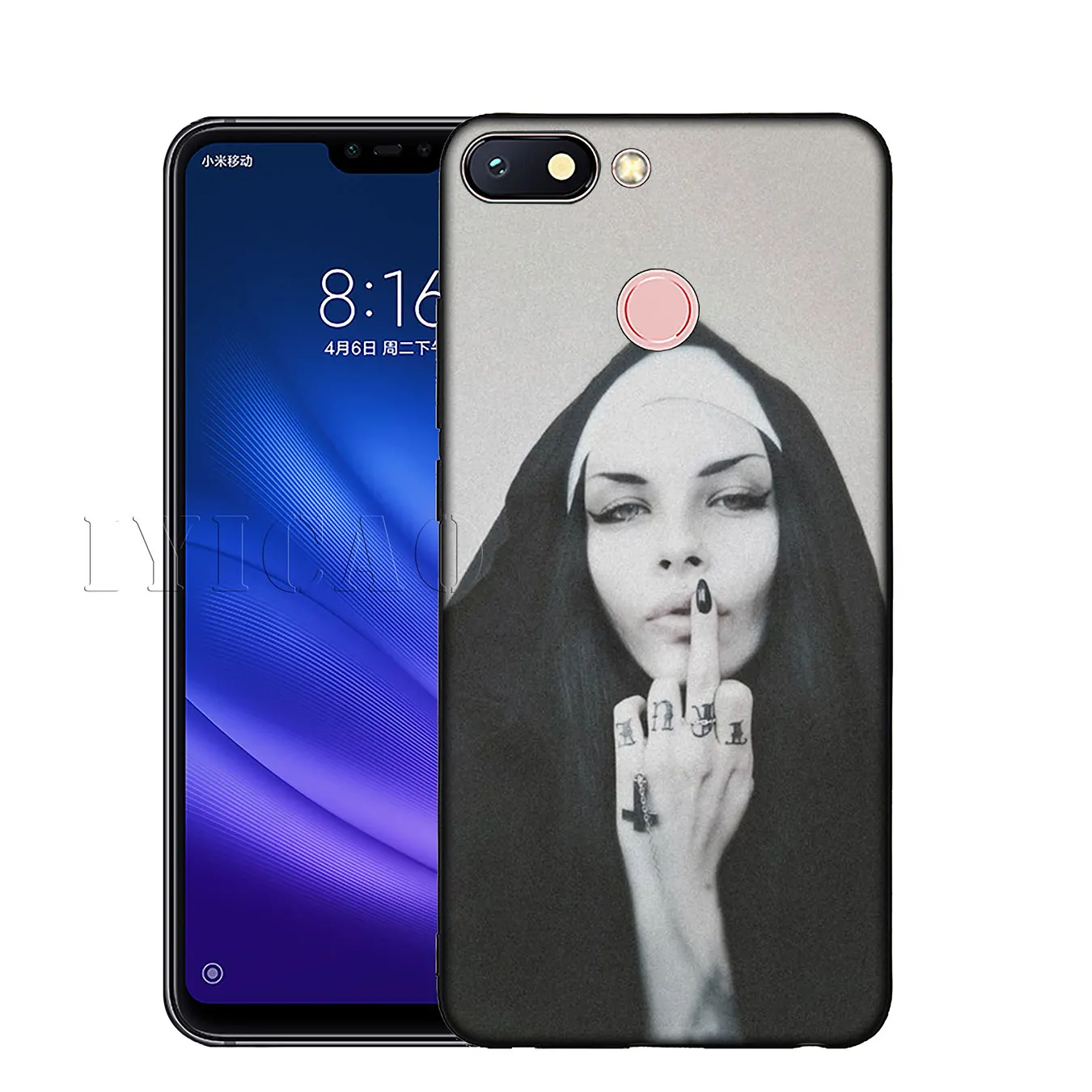 IYICAO Sister nun Модный мягкий силиконовый чехол для телефона Xiaomi Mi 9 SE 9T CC9 CC9E 8 A3 Pro A1 A2 Lite