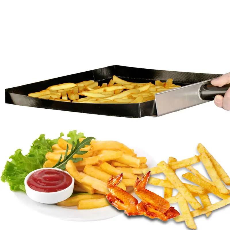 Хрустящая корзина Bluedrop из ПТФЭ подрулон сетчатый лоток для хлеба выпечки