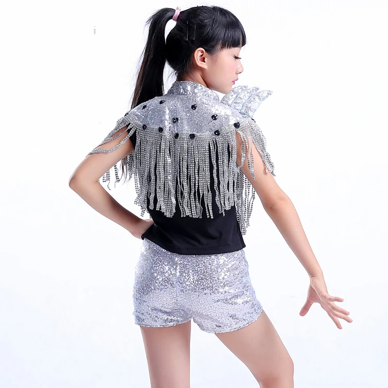 Новинка 2019 винтажный костюм в стиле джаз для девочек и мальчиков диджеев