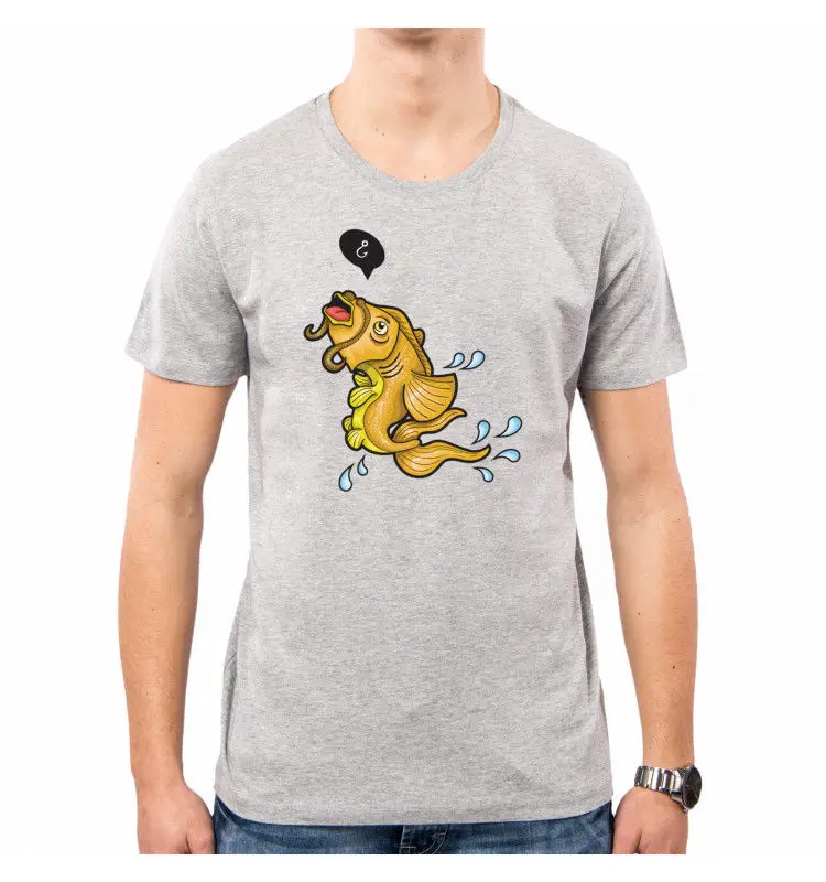 T-SHIRT UOMO KOI-CARP JAPAN GIAPPONE ANIME NIPPON KARP FISHING TATTOO FEDERICO S New Tops 2018 Print Letters Men T-Shirt | Мужская