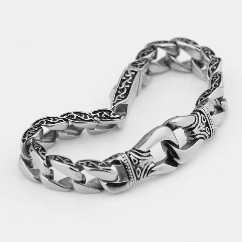 Цепочка Из Нержавеющей Стали 316L 12 мм|bracelet chain|bracelet brandbracelet fashion |
