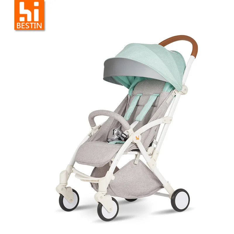 Mint Green 6 кг легкая детская коляска складная переносная коляска kinderwaga многофункциональная Регулируемая переносная четырехколесная тележка - Цвет: Mint Green
