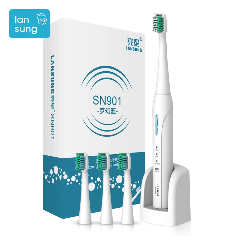 Lansung зубная щетка электрическая Sonicare перезаряжаемая Escova De Dente Eletrica гигиена