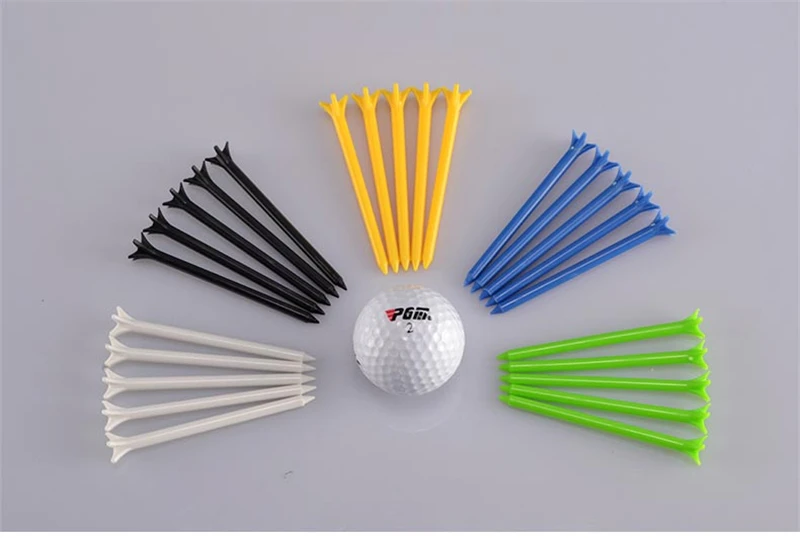 4 шт. пластиковый случайного цвета Гольф Тройники вверх высота 68 мм мяч держатель