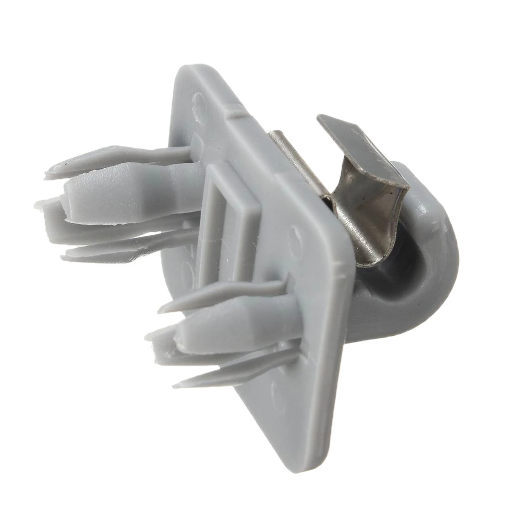 1 шт. автомобильный Пластиковый Солнцезащитный козырек зажим держатель крючок