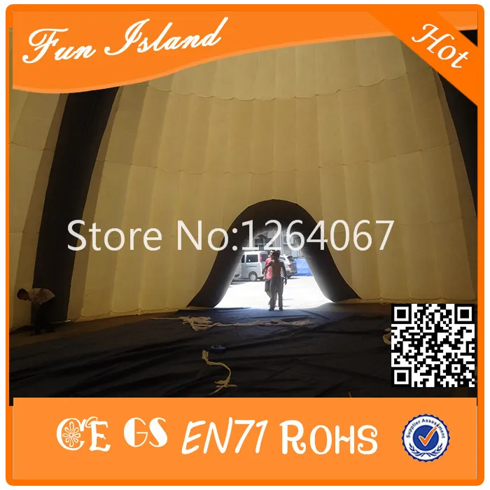 Гигантская светодиодная палатка для вечеринки распродажа дешевая надувная