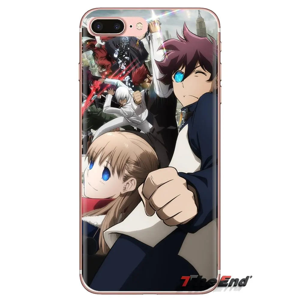 For Samsung Galaxy A3 A5 A7 A9 A8 Star A6 Plus 2018 2015 2016 2017 Kekkai Sensen &amp Beyond anime Transparent Soft Shell Covers |