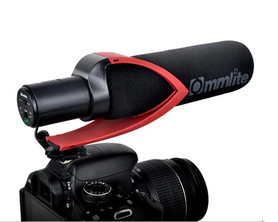 

Commlite CVM-V30 для фото интервью видеоконференции микрофон для Nikon Canon DSLR камеры DV видеокамеры
