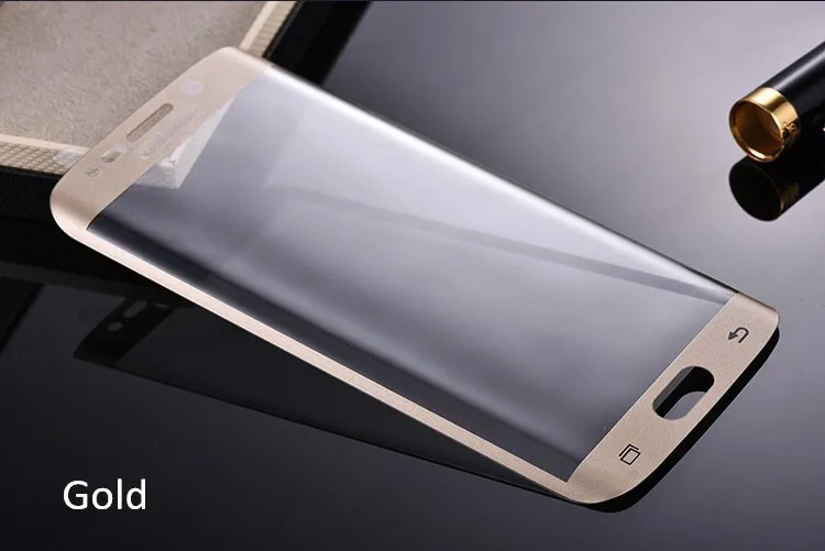 3D изогнутое закаленное стекло для Samsung Galaxy S6 edge Полное покрытие экрана