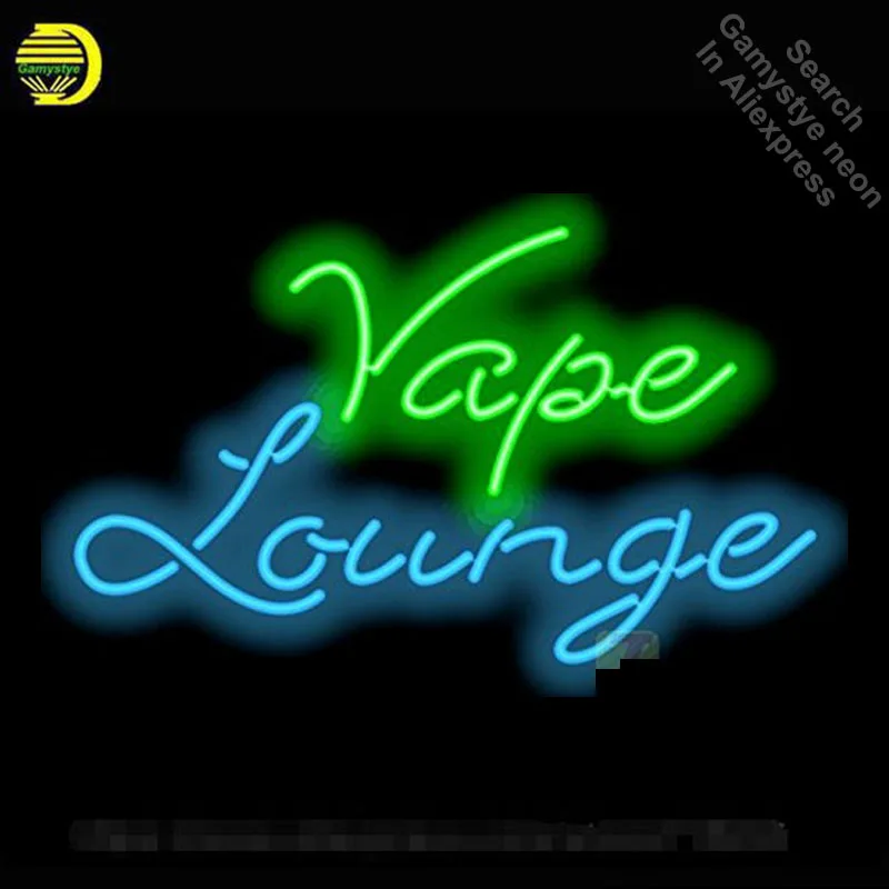 Неоновая вывеска для вапорайзера с неоновыми лампочками стеклянные трубки