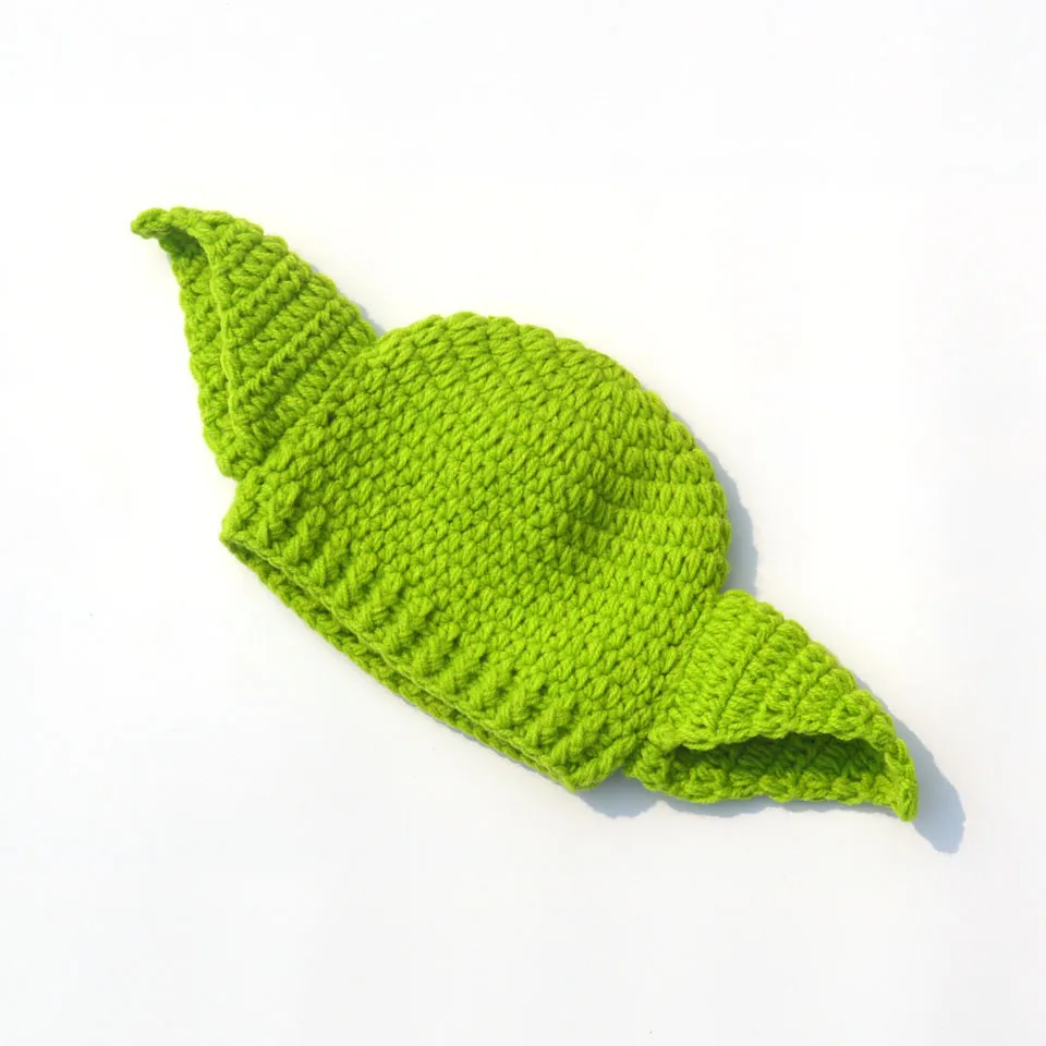 Infant Newborn Baby Boy Girl Crochet Costume Outfits Photography Props Star Wars Master Yoda Outfit Hat+Pant 0-6 Months | Детская одежда