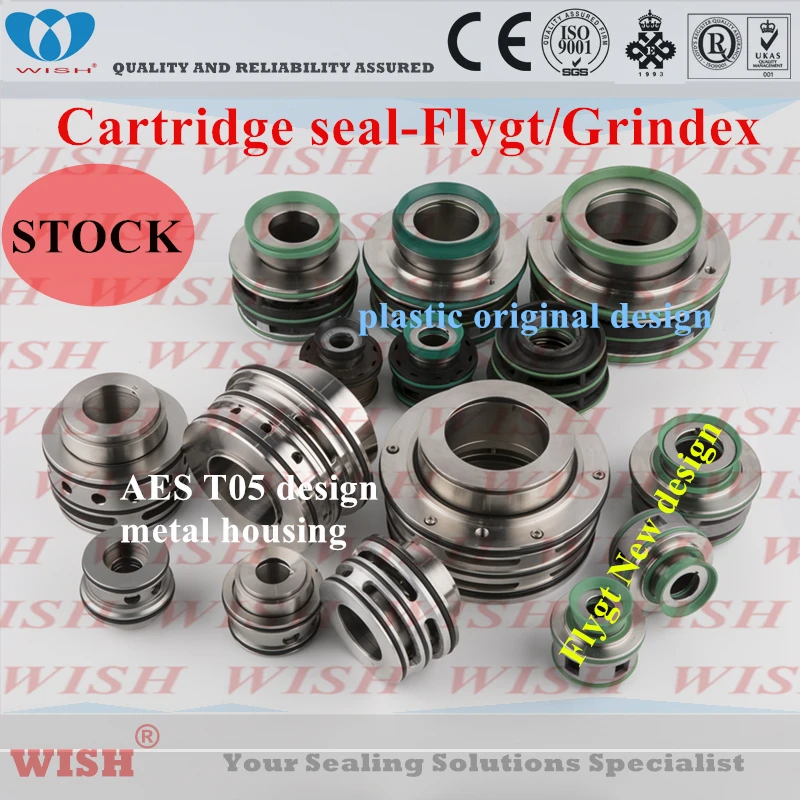 AESSEAL T05 dia. 90 мм Уплотнение картриджа/Flygt plug in и Grindex насос механическое уплотнение
