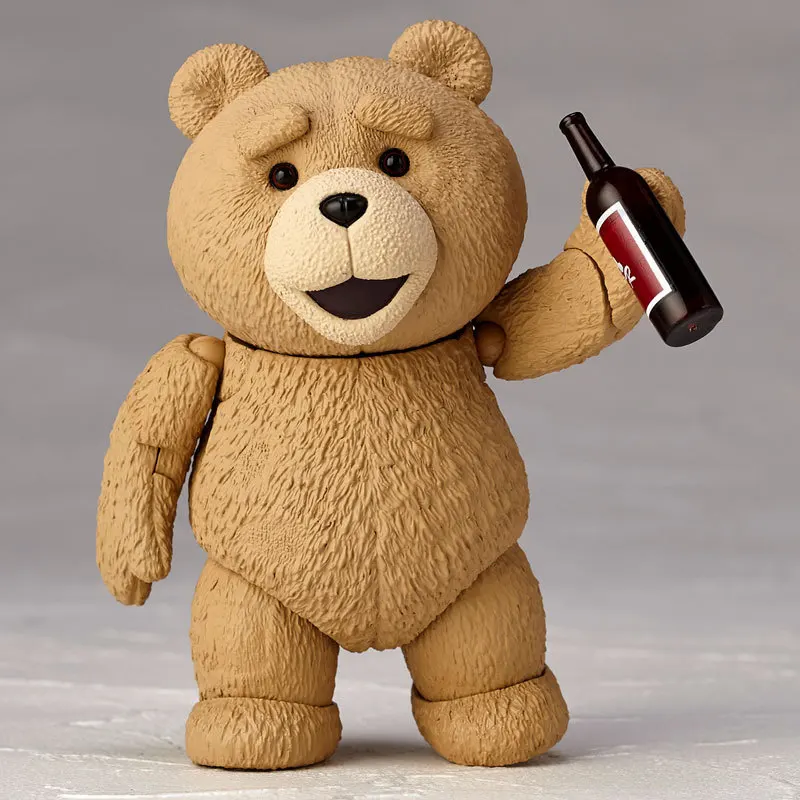 Película TED 2 10cm en caja, oso de peluche, BJD, modelo de figura, Juguetes
