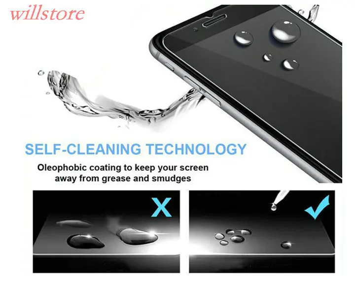 Защитная пленка для экрана из закаленного стекла Motorola Moto X Style (2015)/Pure Edition + 2 XT1572