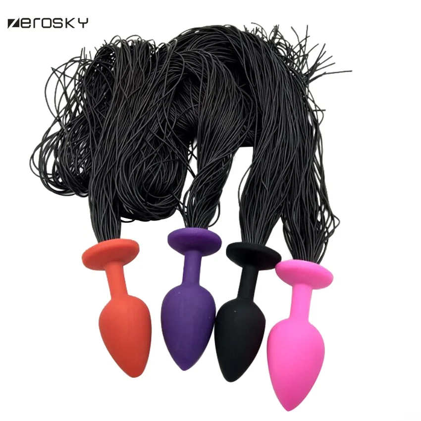 Силиконовый хлыст для сексуальных игр Анальная пробка интимные игрушки женщин