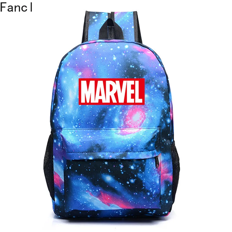 Новинка 2019 цветная школьная сумка Marvel с надписью мстители для мальчиков и