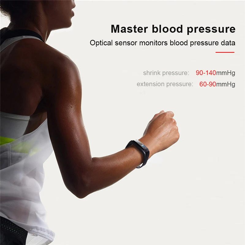 2018 Новые смарт часы браслет фитнес трекер шагомер мониторинг сердечного ритма