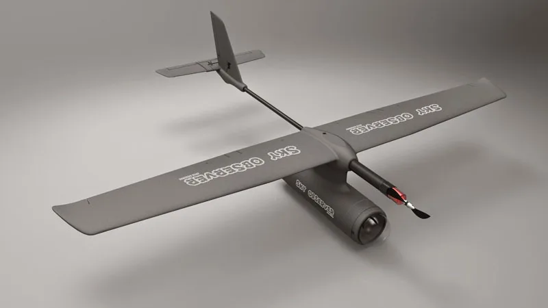 Zeta Sky Observator Sky Lark 2000 мм размах крыльев большой дальности FPV RC комплект самолета с дистанционным управлением