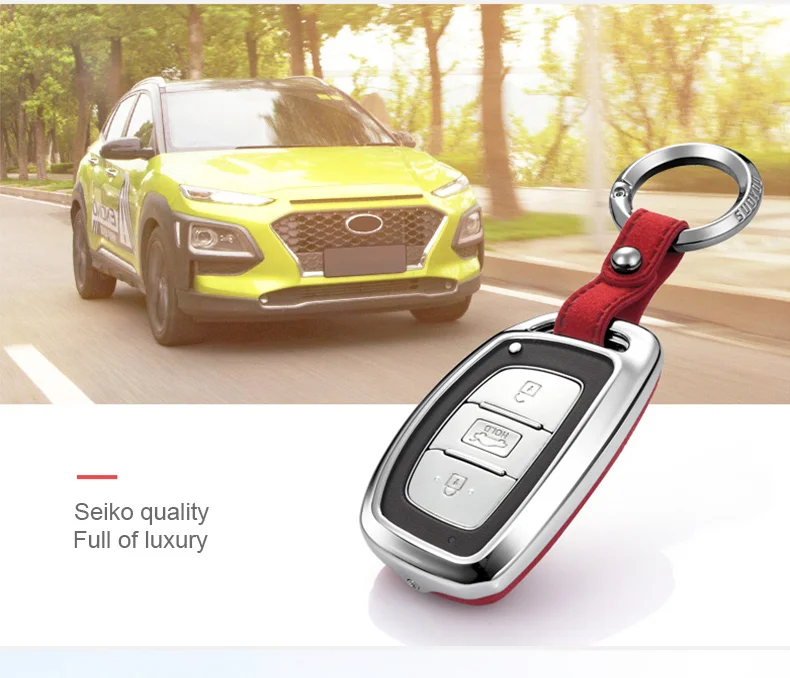 Оцинкованный сплав ключа автомобиля чехол для hyundai Hb20 I30 IX20 Solaris Creta Getz I10 I20 IX25 IX35 i30 iX35 Verna Elantra