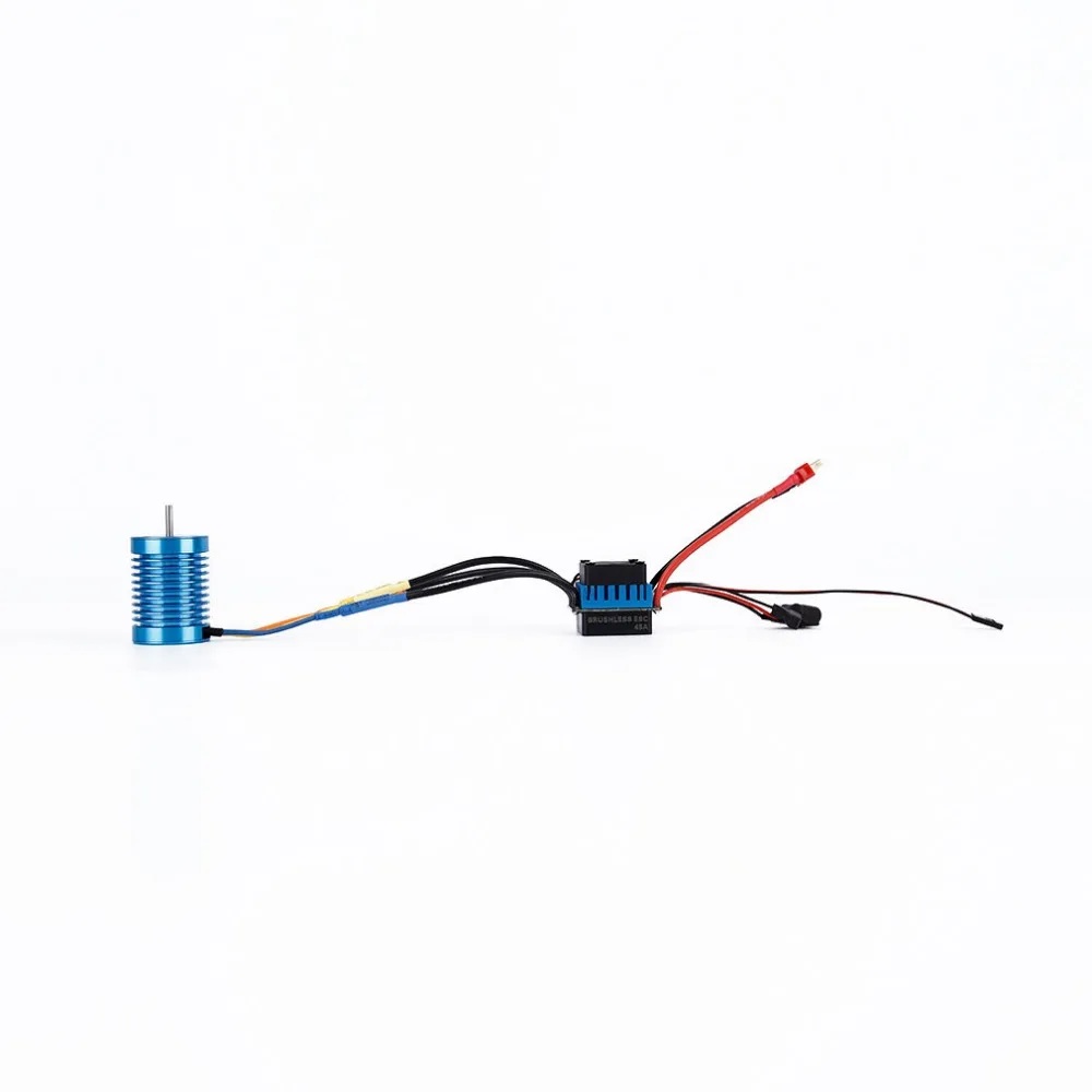 3650 1/10 4370KV слот Бессенсорное безщеточный с 45A бесщеточный ESC