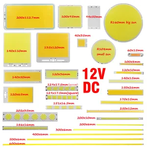 Светодиодная панель ALLCOB, 12 В постоянного тока, 2-200 Вт, 12 В