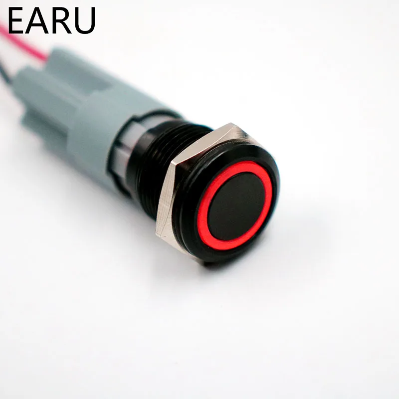 Светодиодный светильник с черным корпусом из алюминия моментальная