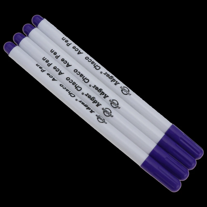 4PCS purple 4 шт. водорастворимые стирающиеся ручки для вышивки крестиком, чернила, маркер, маркеры, маркеры для рукоделия, инструменты для дома - Цвет: 4PCS purple