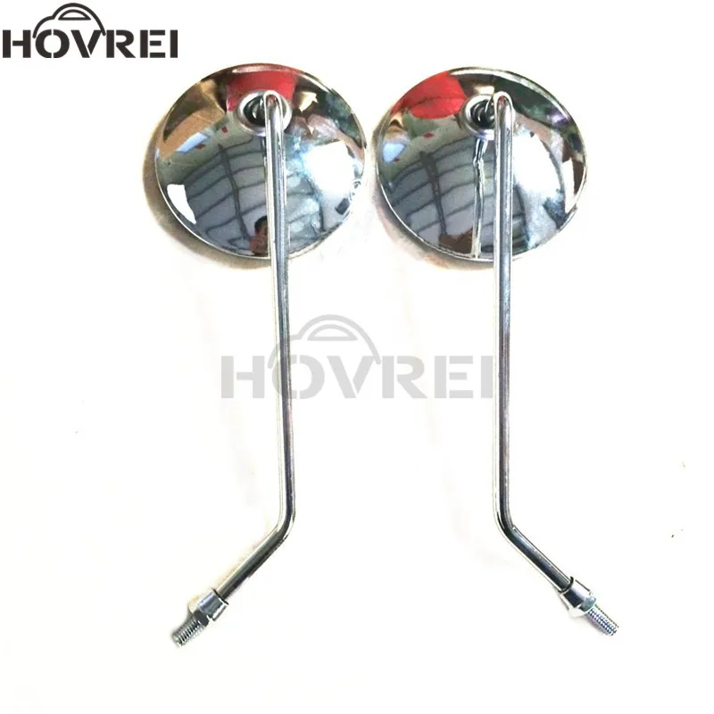 Универсальные Ретро мотоциклетные 8 мм Винтовые зеркала ATV Внедорожные круглые