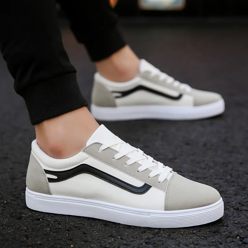 Новинка весна осень мужские парусиновые туфли повседневные дышащие