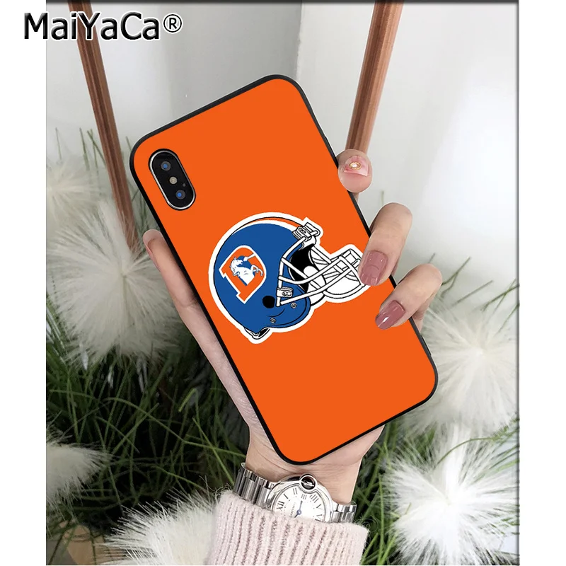 A11 Мягкий силиконовый чехол MaiYaCa Denver Broncos из ТПУ для телефона iPhone 6S 6plus 7 7plus 8 8Plus X Xs MAX 5 5S XR - Цвет: A11