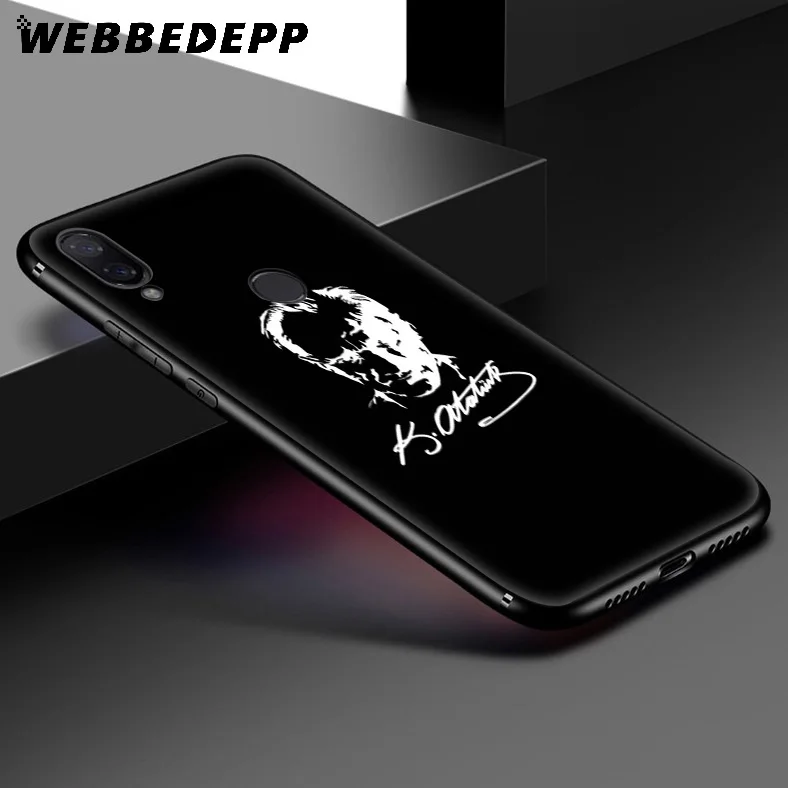 Turkey Mustafa Kemal Ataturk Soft Case for Xiaomi Redmi K20 7A 4A 4X 5 5A 6 6A S2 Note 8 4 7 Pro Plus Prime |
