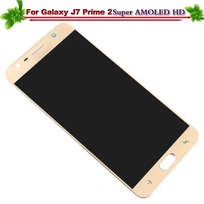 Super Amoled для samsung Galaxy J7 Prime 2 2018 G611M G611K G611 G611F ЖК Дисплей Сенсорный экран планшета